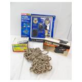 Ryobi Multi Task Kit-new, Black & Decker Finishing Sander, Collated Fasteners, Rope