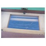 Antique/Vintage Incubator Box: Underwriters Laboratories "Never-Fail" Montgomery Ward Model A