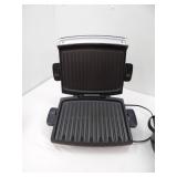 George Foreman Grill & Large Graniteware Roaster