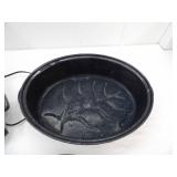 George Foreman Grill & Large Graniteware Roaster