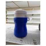 Igloo 60-Quart Cube Roller Cooler Set. Includes 2 Gallon Water Cooler & 1/2 Gallon water cooler. Blue