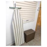 Bench Hamper & Full Size Padded Ironing Board