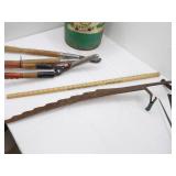 Vintage Metal Bucket and Tools