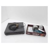 Daewoo VHS Player, Microsoft Works 2000, Computer Speakers, Jump Drive and more