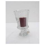 Home Interiors Pillar Votive Candle Holder and Candle (NEW IN BOX)