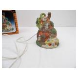 Vintage Ceramic Halloween Village Collection. School House