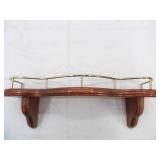 Home Interiors Wooden Shelf. 16.5"