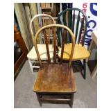 3 Wooden Chairs