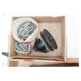 Variety of Grease Guns, 1 Jack, Clip-On Wheel Weights