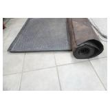 Carpet Pieces, Large Poly Boot Mat, Roll of Tar Paper