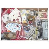 Hand Tools and Hardware: Trailer Wiring Harness (never used new in package) other electrical hardware