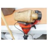 Weed Trimmer, Leaf Rakes, Square shovel , lawn Ornament