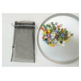 Marbles with a few metal balls 1.05lbs