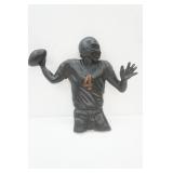 Hobby Lobby 3D Football Player Wall Hanging Resin Silhouette