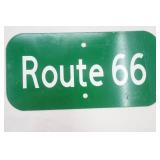 12x6" Metal Sign "Route 66"