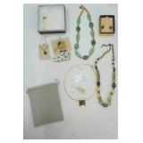 Jade/Jadeite Green Glass Jewelry