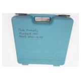 Makita Cordless Drill/Driver, Charging Block, Case