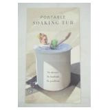 Fiberglass Soaking Tub. New. "Smoke" Color. Victorian Bathtubs. 30" diameter by 29" high