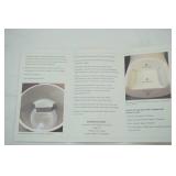 Fiberglass Soaking Tub. New. "Smoke" Color. Victorian Bathtubs. 30" diameter by 29" high