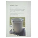 Fiberglass Soaking Tub. New. "Smoke" Color. Victorian Bathtubs. 30" diameter by 29" high