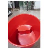 Molded Plastic Soaking Tub. New. Victorian Bathtubs. 30" diameter by 29" high