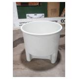 Fiberglass Soaking Tub. New. "Smoke" Color. Victorian Bathtubs. 30" diameter by 29" high
