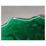 Lefton Holly Berry Sleigh Dish & Small Serving Tray