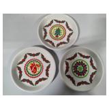 Assorted Holiday Themed Glassware/Dishes