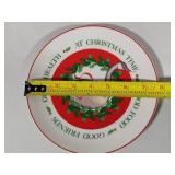 Assorted Holiday Themed Glassware/Dishes