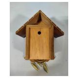 Hand Painted Wood Mini Clock