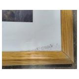 Signed Carl Valente Framed Art