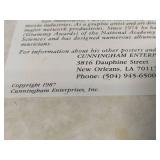 Rare Signed Leo Meiersdorff "New Orleans" Jazz Artwork