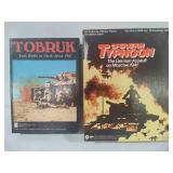 Tobruk & Operation Typhoon Vintage War Board Games