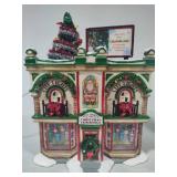 Department 56 "City Lights Christmas Trimmings" Original Snow Village & Chapel
