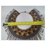 Incredible Large Beaded Bib Necklace