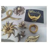 Lot of Assorted Vintage Brooches