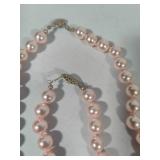 Vintage Pearls incl Matching Necklace & Bracelet Set