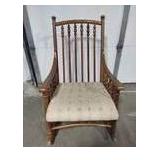 Antique Wooden Rocking Chair