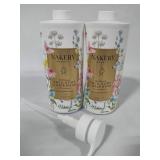 Two Bottles Nakery Skin Renew Face, Body & Hair Wash (1L) *New*