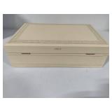Vintage Mele Jewelry Box w/Fashion Jewelry