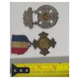 Maneuvers Medal (Fort Benj. Harrison) & 39th National Encampment Medals (1906)