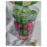 Assorted Glass Ornaments - Some Vintage & Jingle Bells