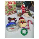 Snowman Tote, Asst Ornaments & Holiday Decor