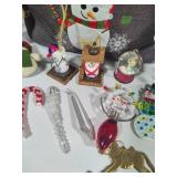 Snowman Tote, Asst Ornaments & Holiday Decor