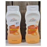 Studio Selection Sunscreen Lotion SPF 70, 8 fl oz  (set of 2)