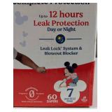 Huggies Complete Protection Baby Diapers, Size 7, 41+ lbs, 60 ct