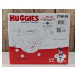 Huggies Complete Protection Baby Diapers, Size 7, 41+ lbs, 60 ct