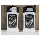 Degree Deodorant 2.7 Ounce Mens Ultra Clear Black & White (set of 2)