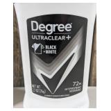 Degree Deodorant 2.7 Ounce Mens Ultra Clear Black & White (set of 2)