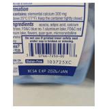 TUMS Extra Strength Antacid Smoothies Berry Fusion Chewable Tablets (set of 2)